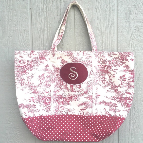 La Dolce Vita Handbags - La Dolce Vita Canvas Oversized Bag/Tote